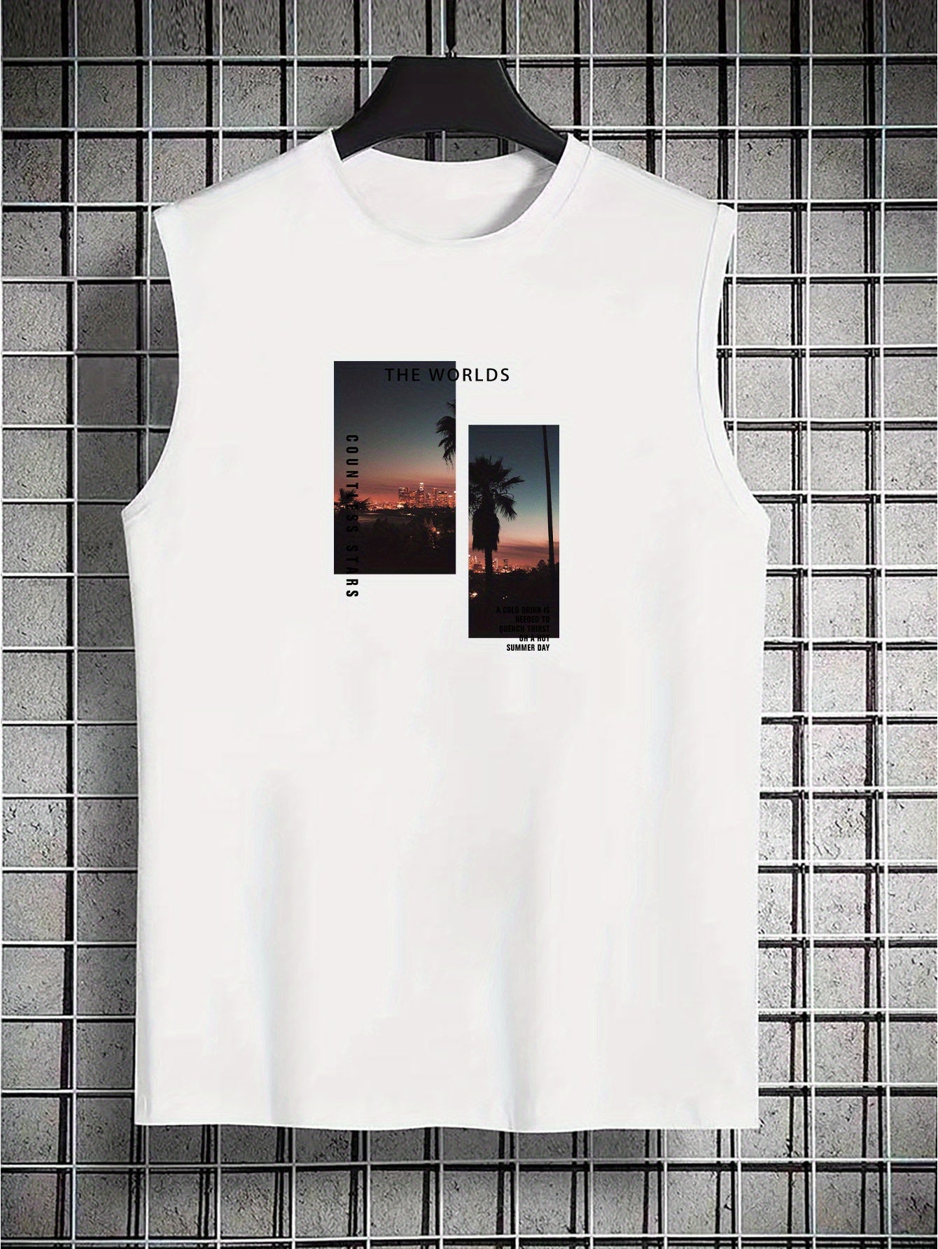 Coconut Tree Print Men&