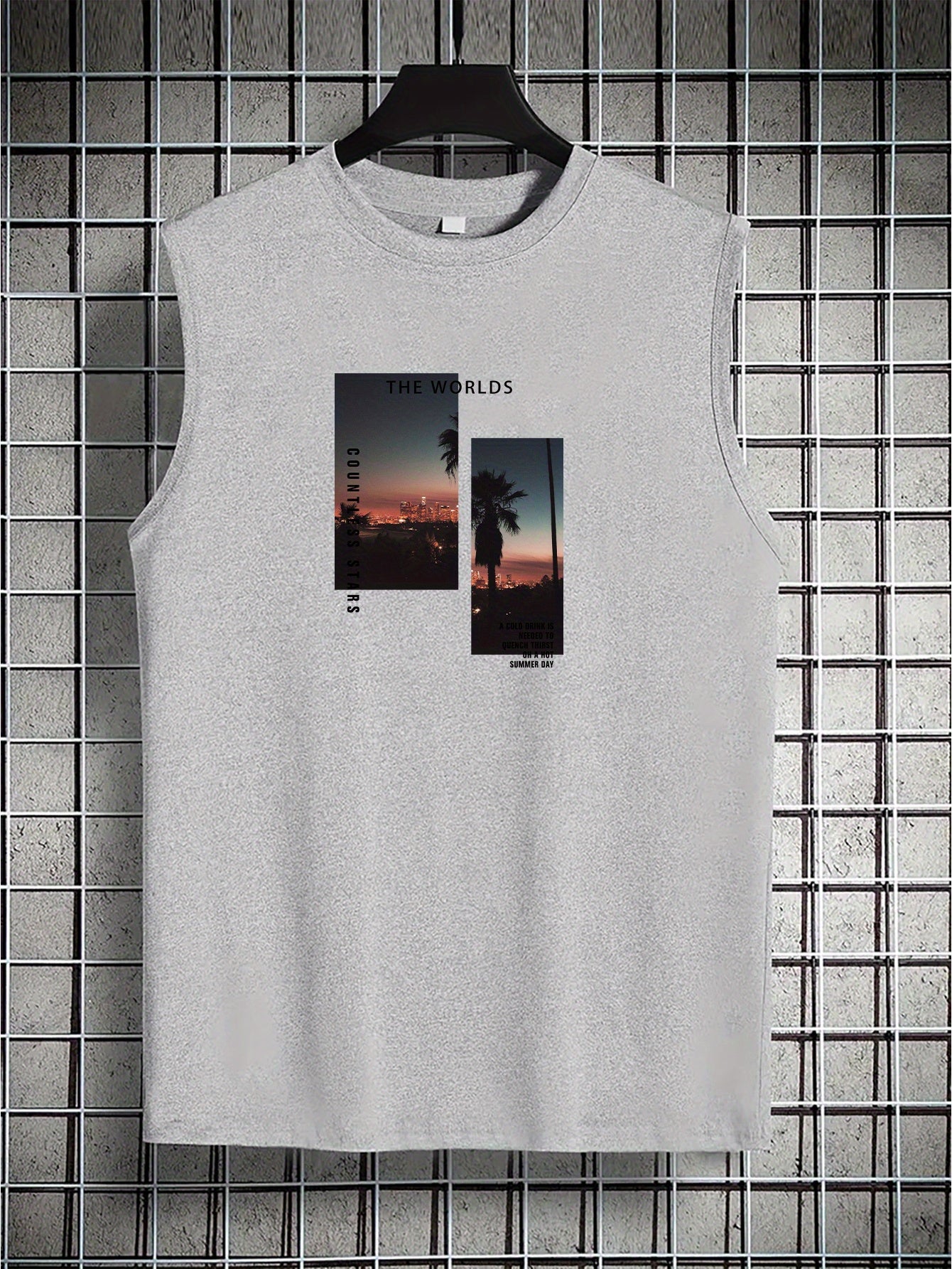 Coconut Tree Print Men&