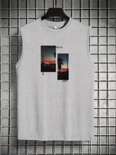 Coconut Tree Print Men&