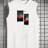 Coconut Tree Print Men&