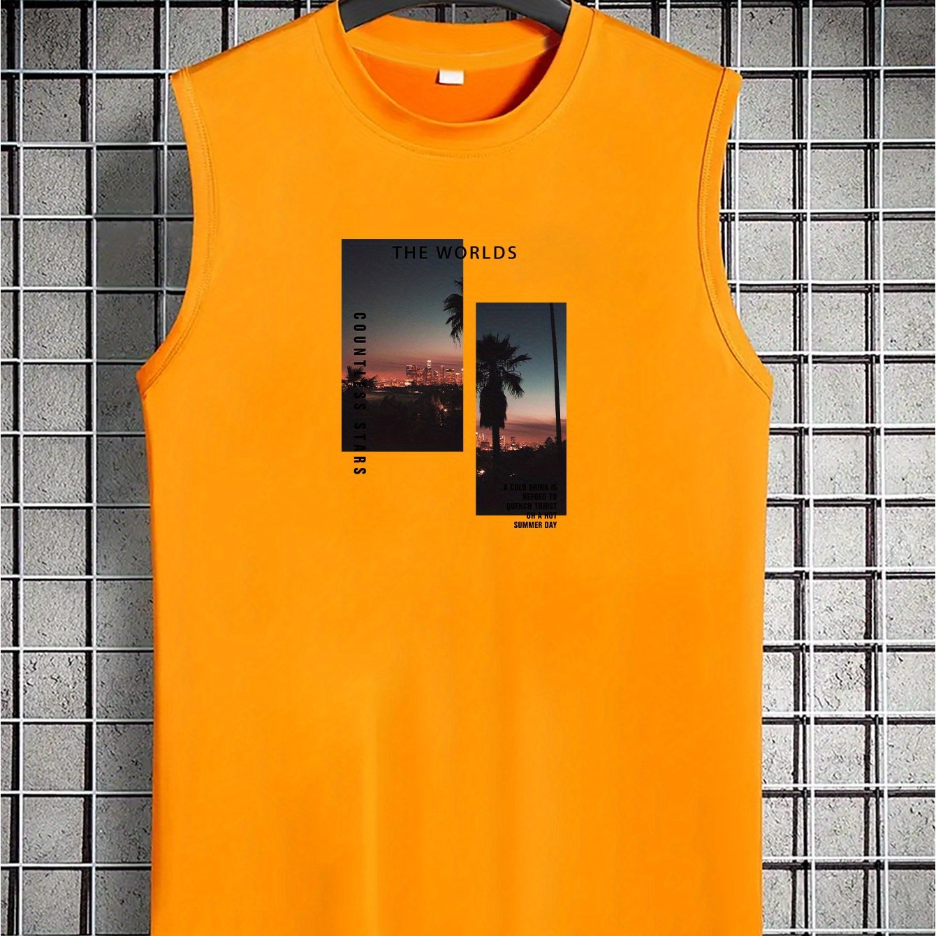 Coconut Tree Print Men&