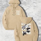 Good Things Take Time Flower Print Men&