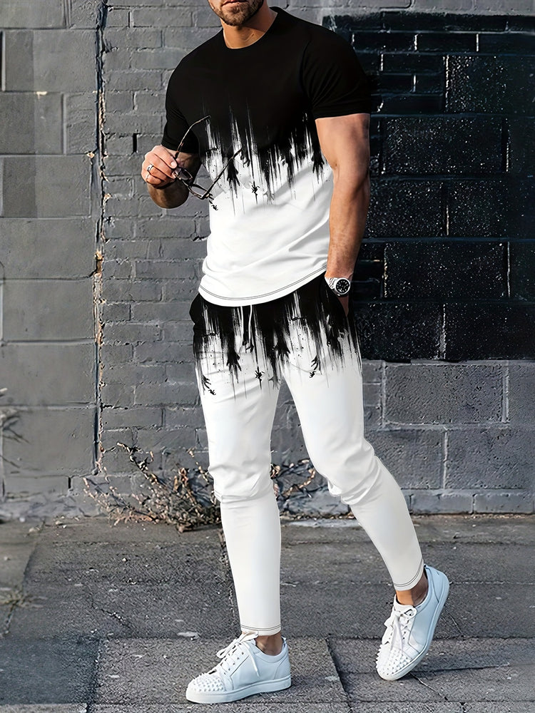 Ink Splatter Print, Men&