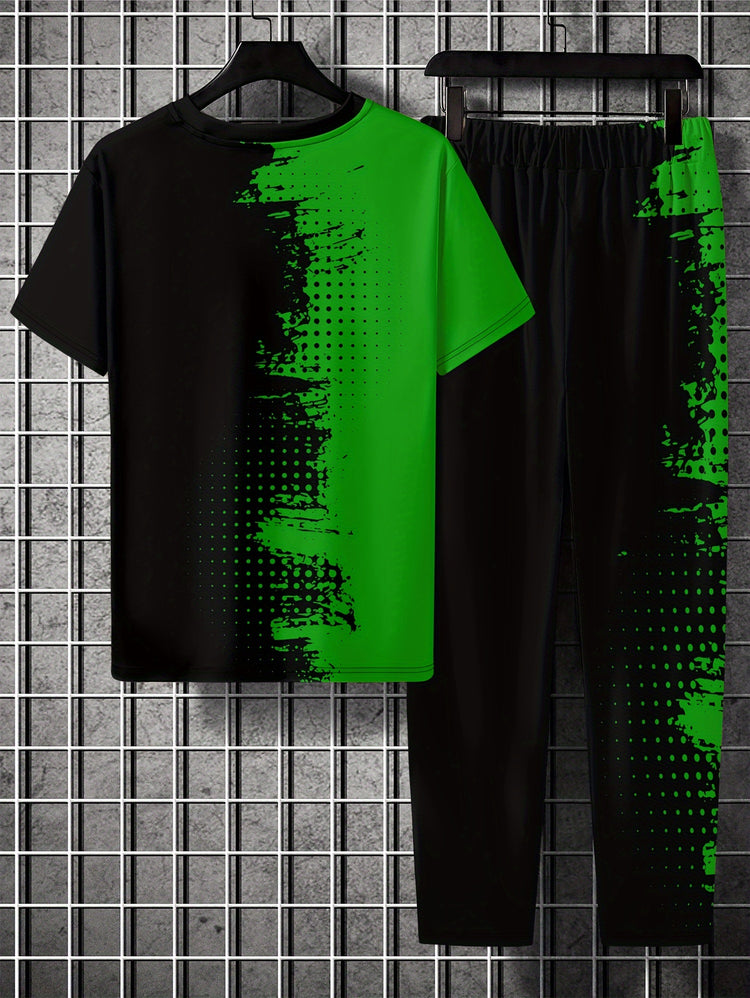Ink Splatter Print, Men&