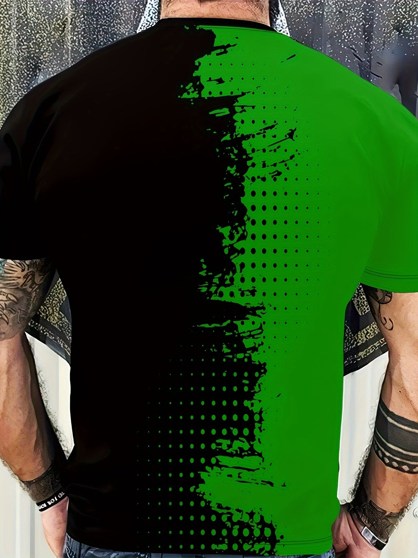 Ink Splatter Print, Men&