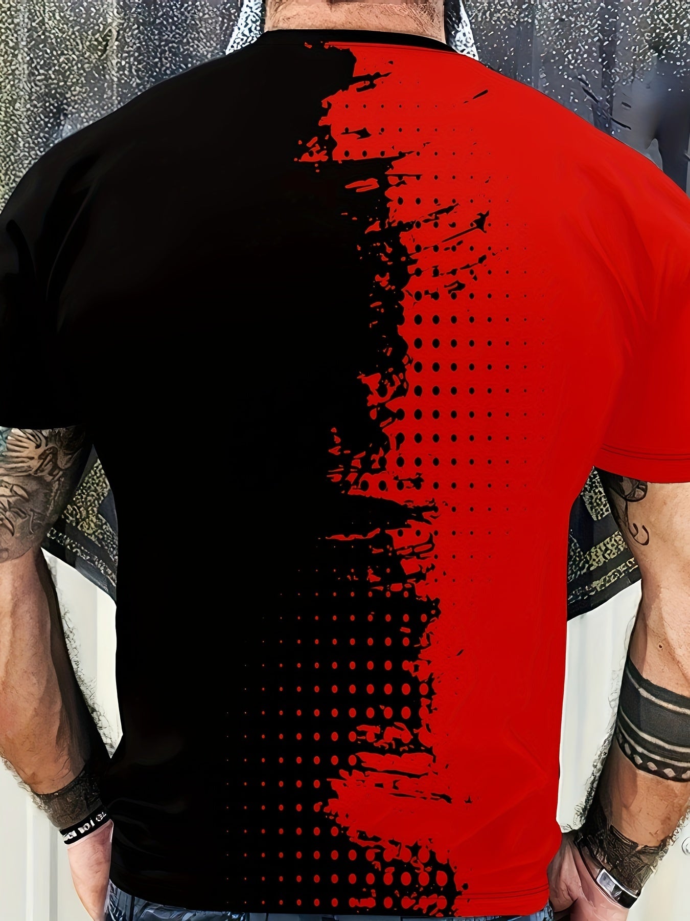 Ink Splatter Print, Men&