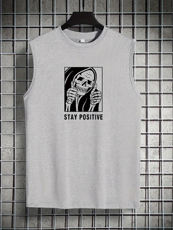 Skull Print Men&