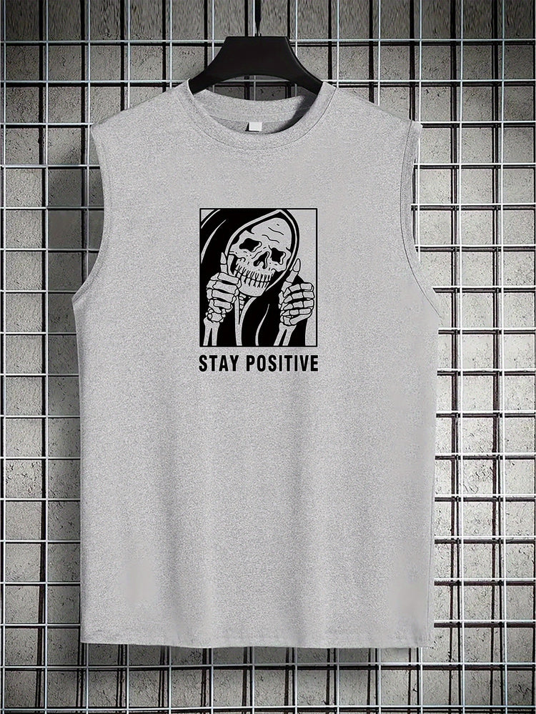 Skull Print Men&