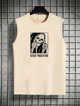 Skull Print Men&