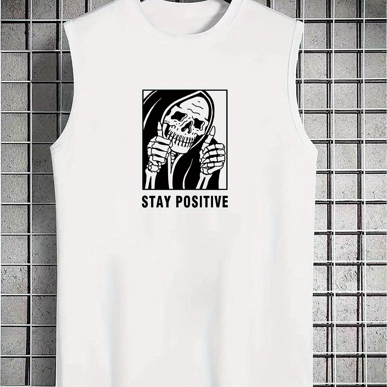 Skull Print Men&