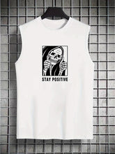 Skull Print Men&