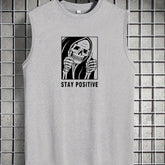 Skull Print Men&