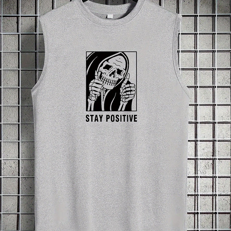 Skull Print Men&