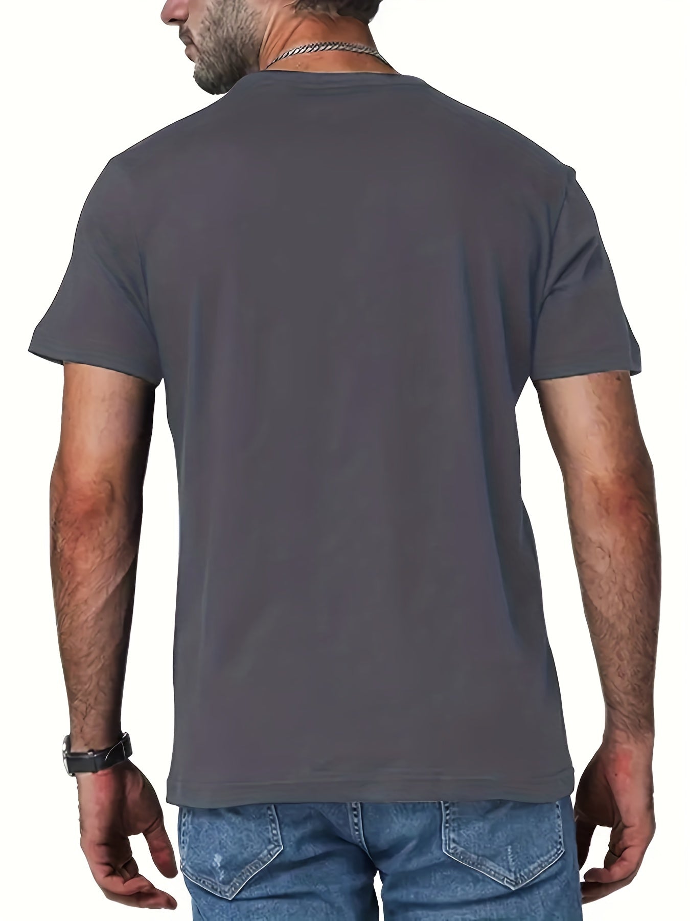 Trendy Nun Pattern Print Men&