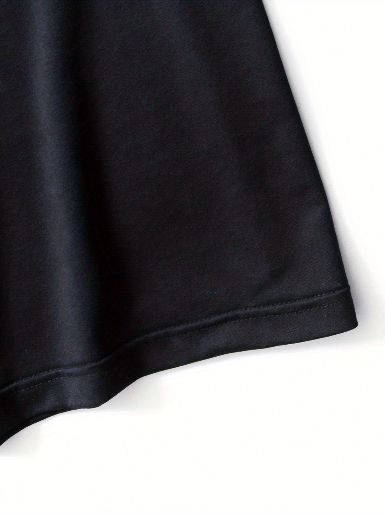 Trendy Skeleton & Letter Pattern Print Men&