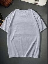 Trendy Skeleton & Letter Pattern Print Men&