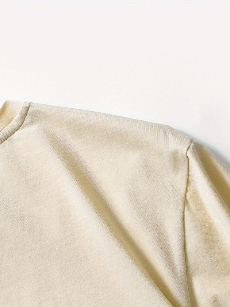 Trendy Skeleton & Letter Pattern Print Men&