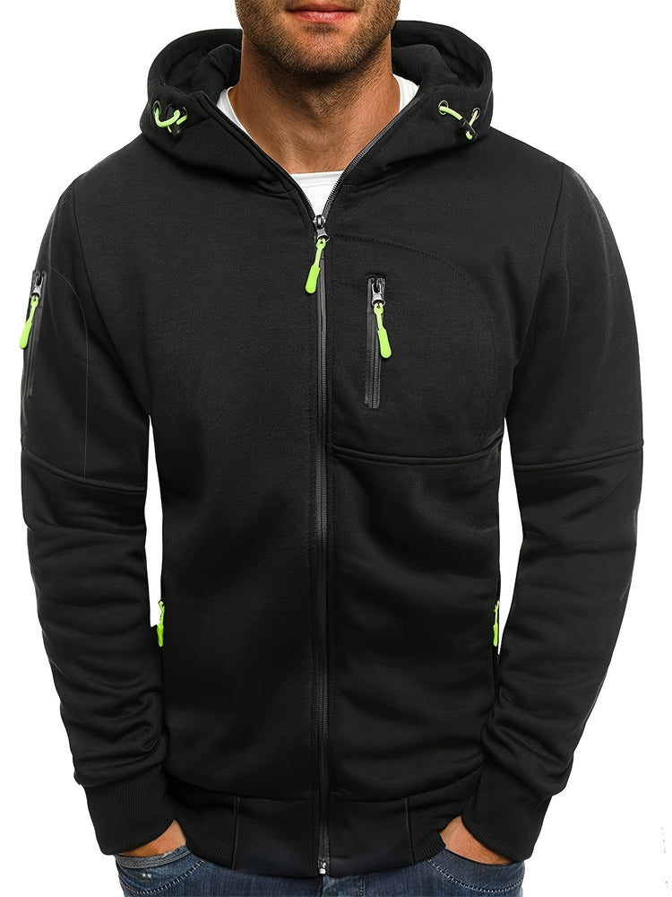 Casual Comfy Long Sleeve Hoodie - Men&