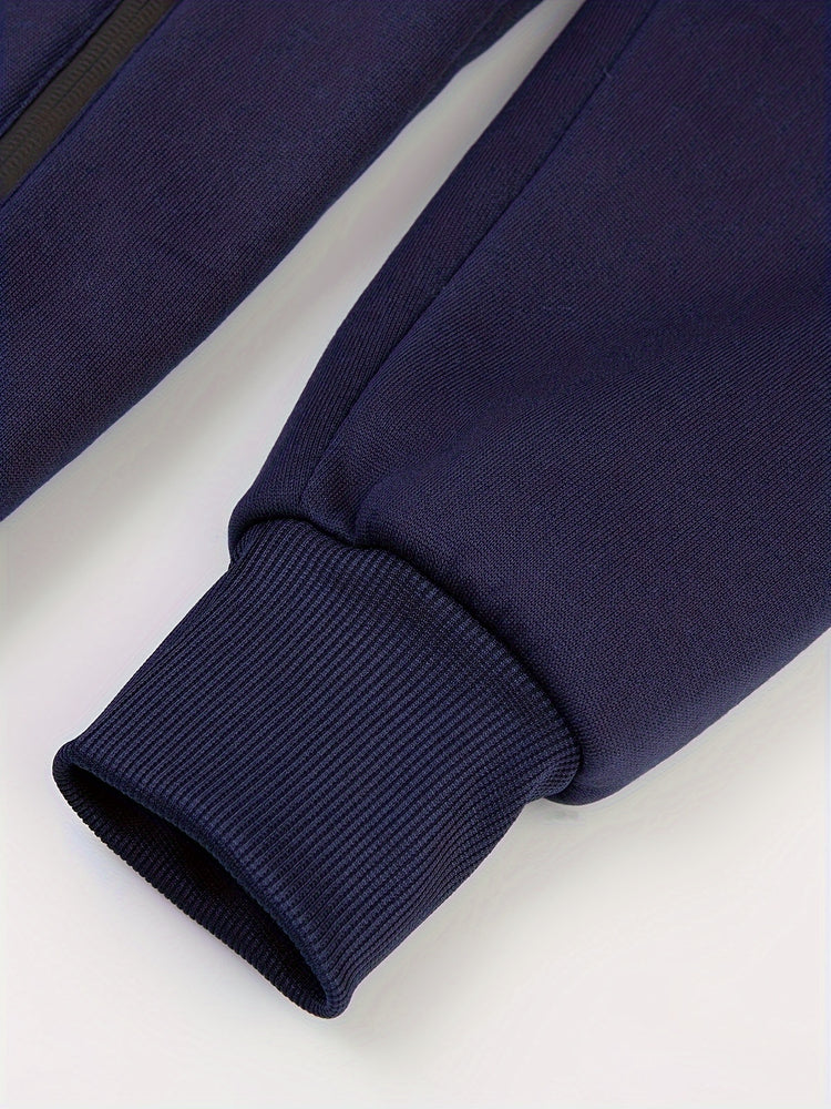 Casual Comfy Long Sleeve Hoodie - Men&