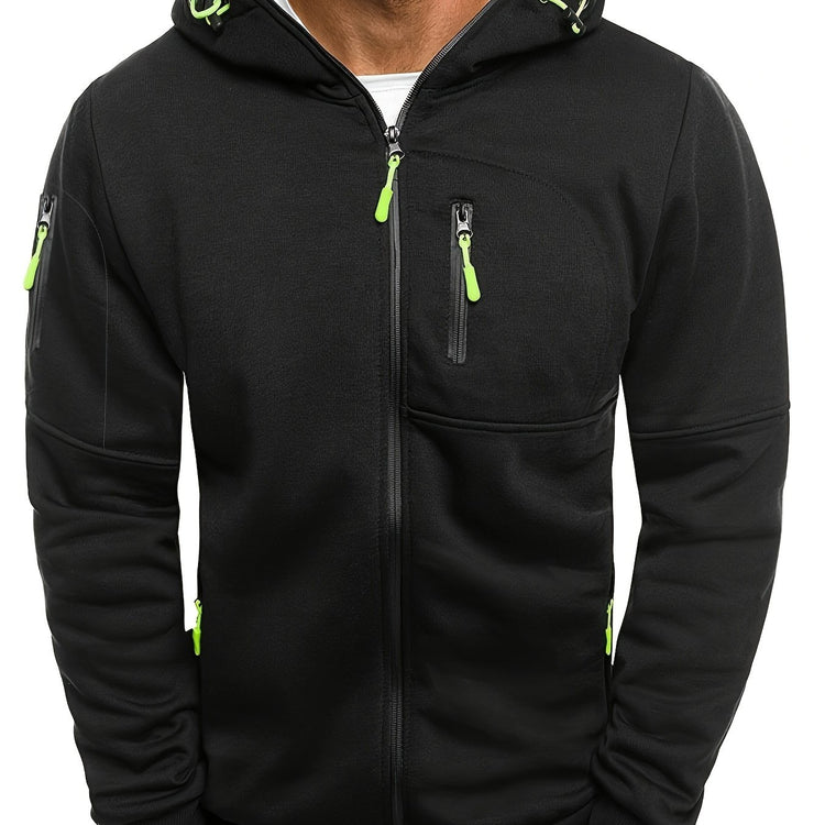Casual Comfy Long Sleeve Hoodie - Men&