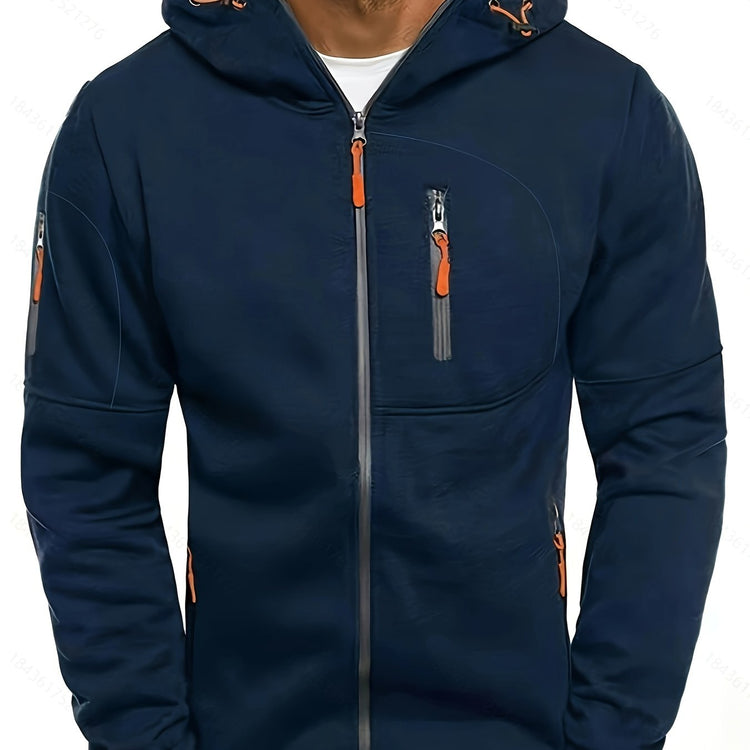 Casual Comfy Long Sleeve Hoodie - Men&