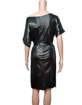 Casual Dresses Black Asymmetrical Sexy Faux - Lena & Miles Exquisite Boutique LLC.