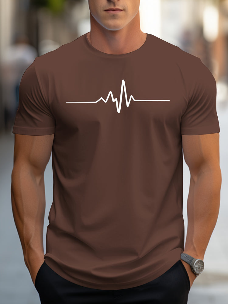 Creative Graphic Print Men&