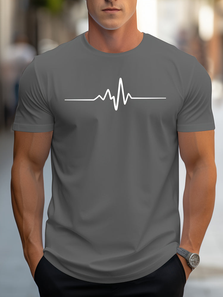 Creative Graphic Print Men&