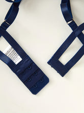 Floral Embroidery Lingerie Set, Cut Out Unlined Bra & Mesh Thong, Women&