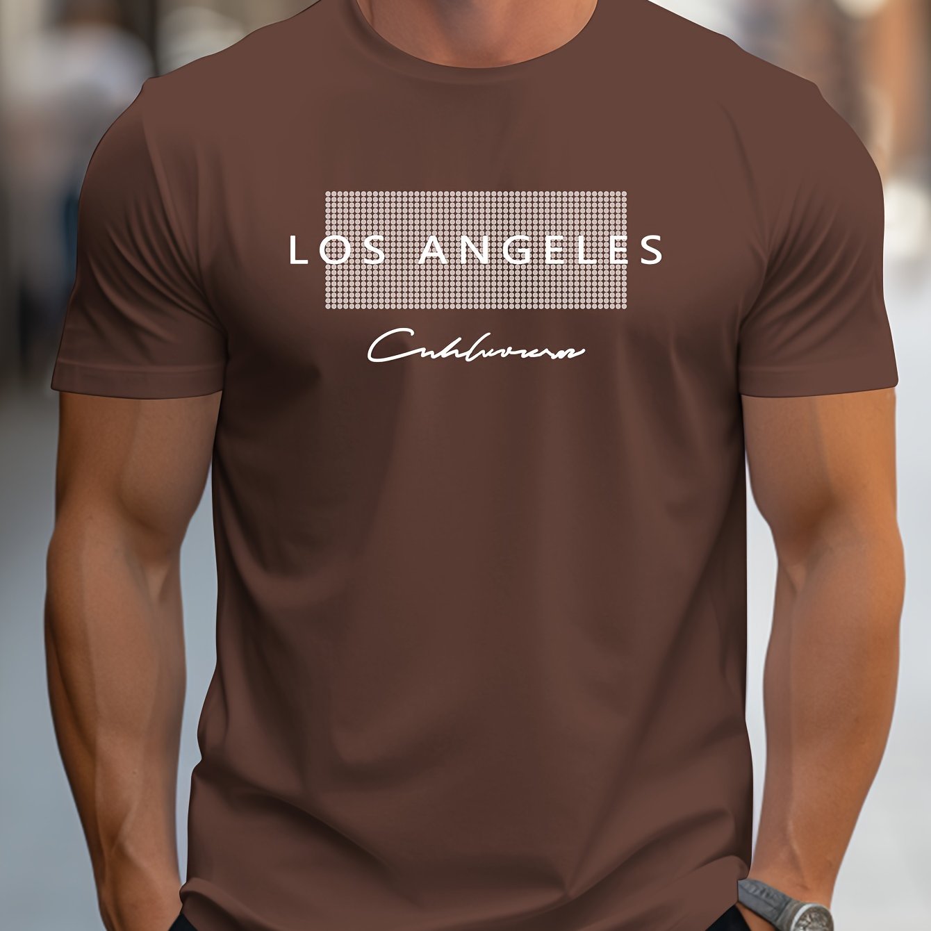 LOS ANGELES Graphic Print Men&