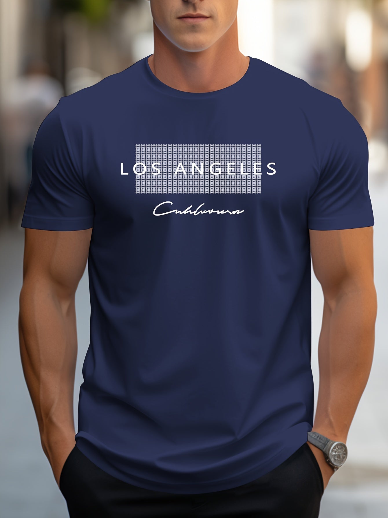 LOS ANGELES Graphic Print Men&