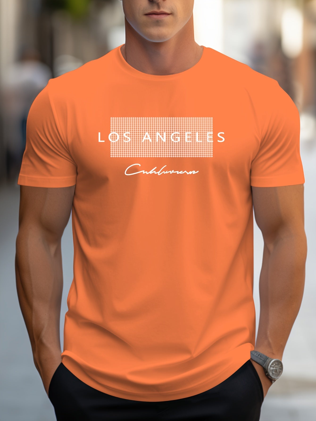 LOS ANGELES Graphic Print Men&