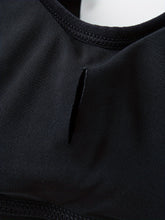 Seamless Halter Sports Bra, Comfy Yoga Fitness Adjustable Bra, Women&