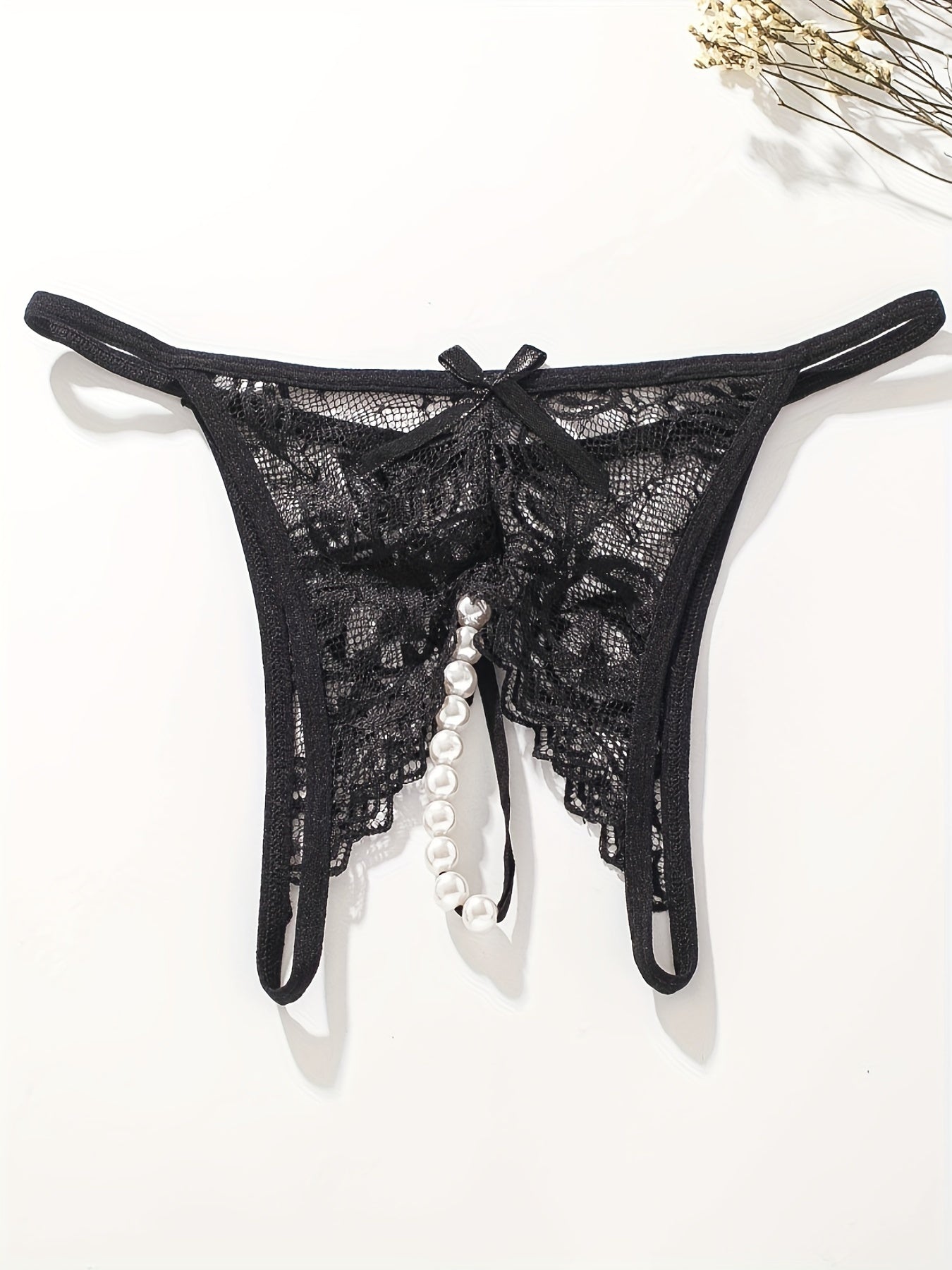 Sexy Floral Lace Thongs - Comfortable Women&
