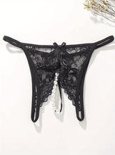 Sexy Floral Lace Thongs - Comfortable Women&