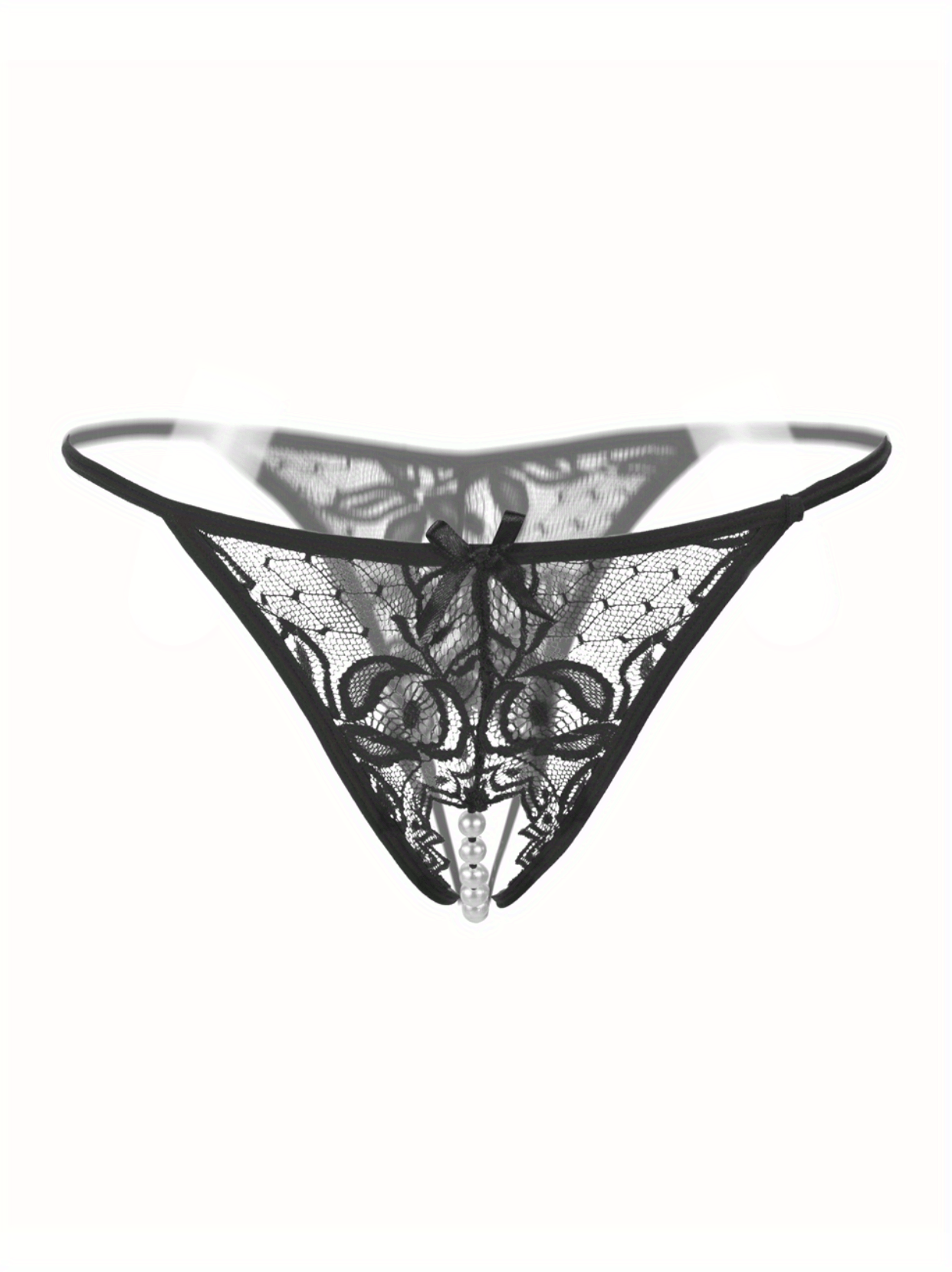 Sexy Floral Lace Thongs - Comfortable Women&