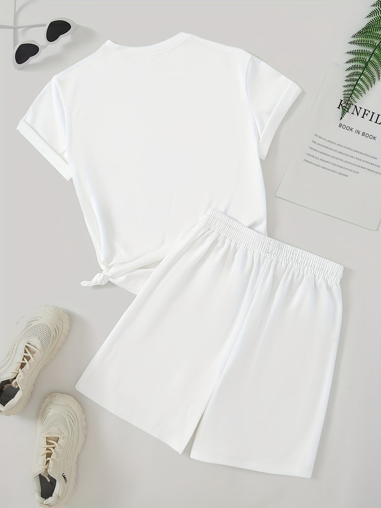 Smile Pattern 2Pcs Outfits For Men, Casual - Lena & Miles Exquisite Boutique LLC.