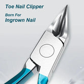 Toe Nail Clipper For Ingrown Or Thick Toenails Toenails Trimmer Professional Podiatrist Toenail Nipper With Stainless Steel Supe - Lena & Miles Exquisite Boutique LLC.