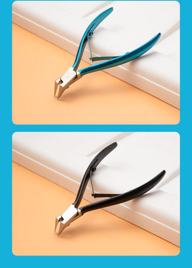 Toe Nail Clipper For Ingrown Or Thick Toenails Toenails Trimmer Professional Podiatrist Toenail Nipper With Stainless Steel Supe - Lena & Miles Exquisite Boutique LLC.