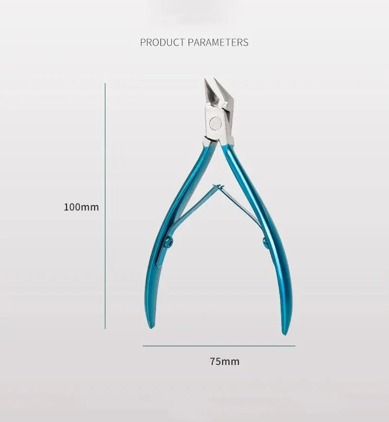 Toe Nail Clipper For Ingrown Or Thick Toenails Toenails Trimmer Professional Podiatrist Toenail Nipper With Stainless Steel Supe - Lena & Miles Exquisite Boutique LLC.