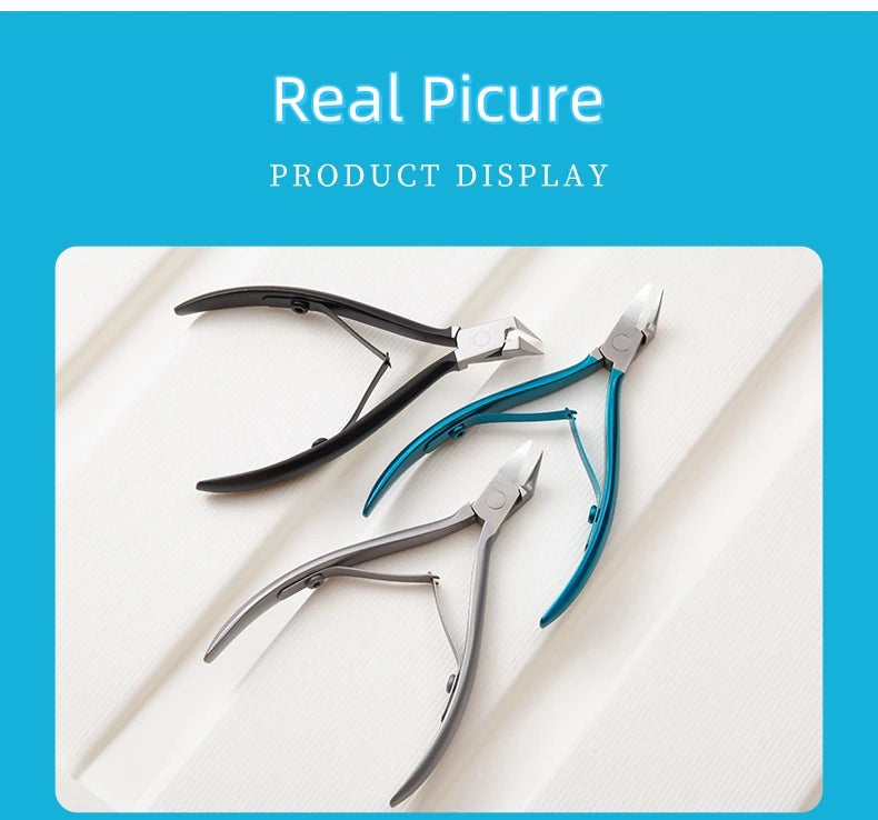 Toe Nail Clipper For Ingrown Or Thick Toenails Toenails Trimmer Professional Podiatrist Toenail Nipper With Stainless Steel Supe - Lena & Miles Exquisite Boutique LLC.