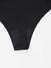 5pcs Seamless Solid Thongs, Soft & Comfy Stretchy Intimates Panties, Women&