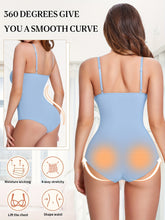 Shapewear Bodysuit Tummy Control Women Slimming Body Shaper Deep V-Neck Body Suits with Built in Bra - Lena & Miles Exquisite Boutique LLC.