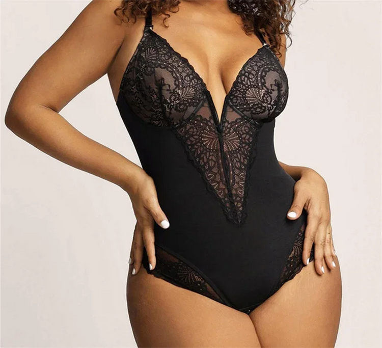 GUUDIA Soft Bodysuit Silky Touch Layer - Lena & Miles Exquisite Boutique LLC.