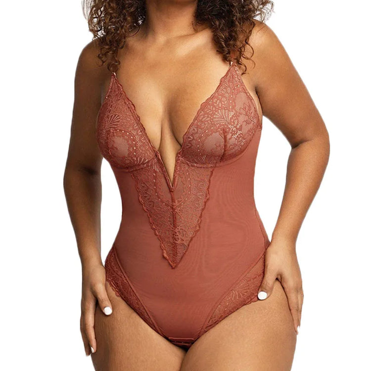 GUUDIA Soft Bodysuit Silky Touch Layer - Lena & Miles Exquisite Boutique LLC.