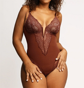 GUUDIA Soft Bodysuit Silky Touch Layer Bodysuits - Lena & Miles Exquisite Boutique LLC.