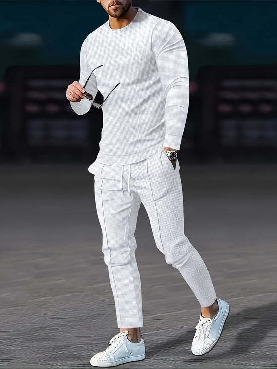 Waffle Pattern Men&