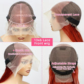 Reddish Brown Lace Front Human Hair Wigs - Lena & Miles Exquisite Boutique LLC.