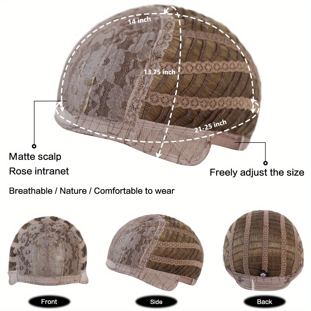 Long Straight Brown Wig For Women Daily Cosplay Use Natural Synthetic Layer Wigs With Bangs Heat Resistant High Quality - Lena & Miles Exquisite Boutique LLC.