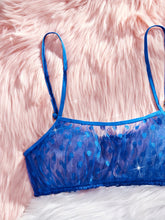 Elegant Polka Dot Mesh Unlined Bra & Panty Set - Sexy Semi-Sheer Lingerie with Bow Detail, Comfortable Knit - Lena & Miles Exquisite Boutique LLC.